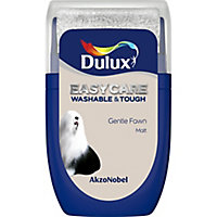 Dulux Easycare Gentle fawn Matt Emulsion paint, 30ml