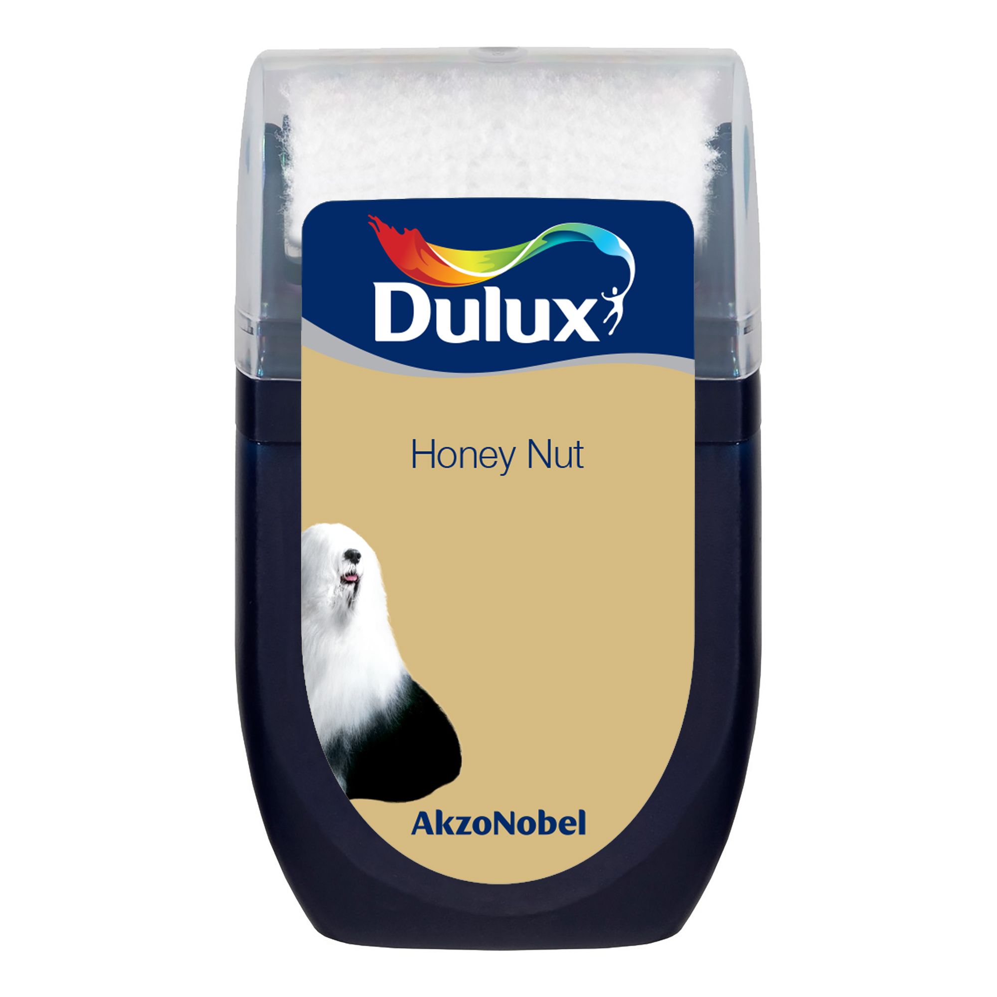 Dulux Easycare Honey Nut Matt Wall paint, 30ml Tester pot