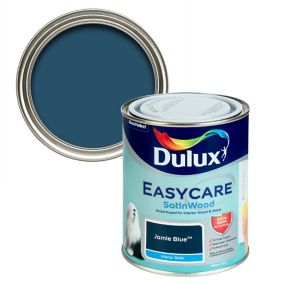 Dulux Easycare Jamie blue Satinwood Metal & wood paint, 750ml