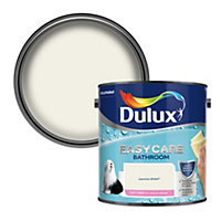 Dulux Easycare Jasmine white Soft sheen Emulsion paint, 2.5L