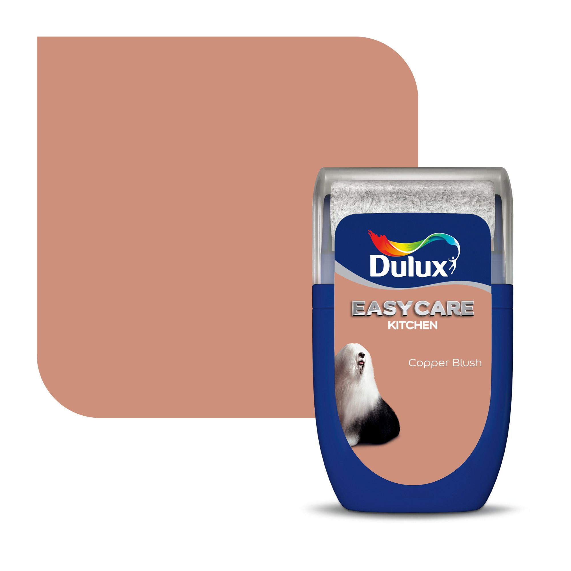 Product image for Dulux Easycare Kitchen Copper Blush Matt Wall paint, 30ml