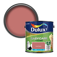 Dulux Easycare Kitchen Coral Charm Matt Wall paint, 2.5L