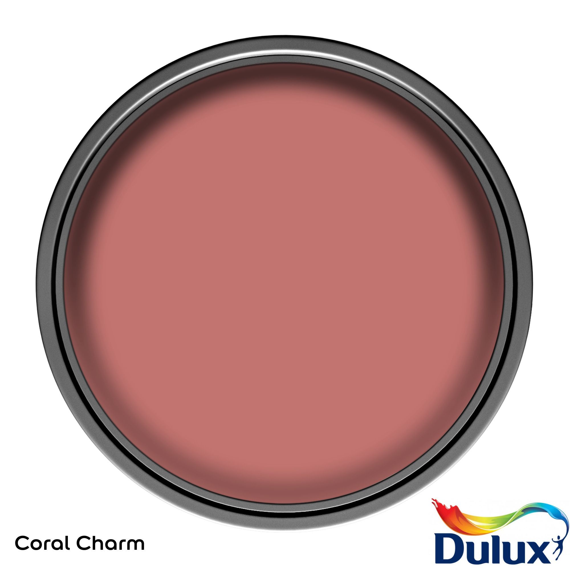 Dulux Easycare Kitchen Coral Charm Matt Wall paint, 2.5L