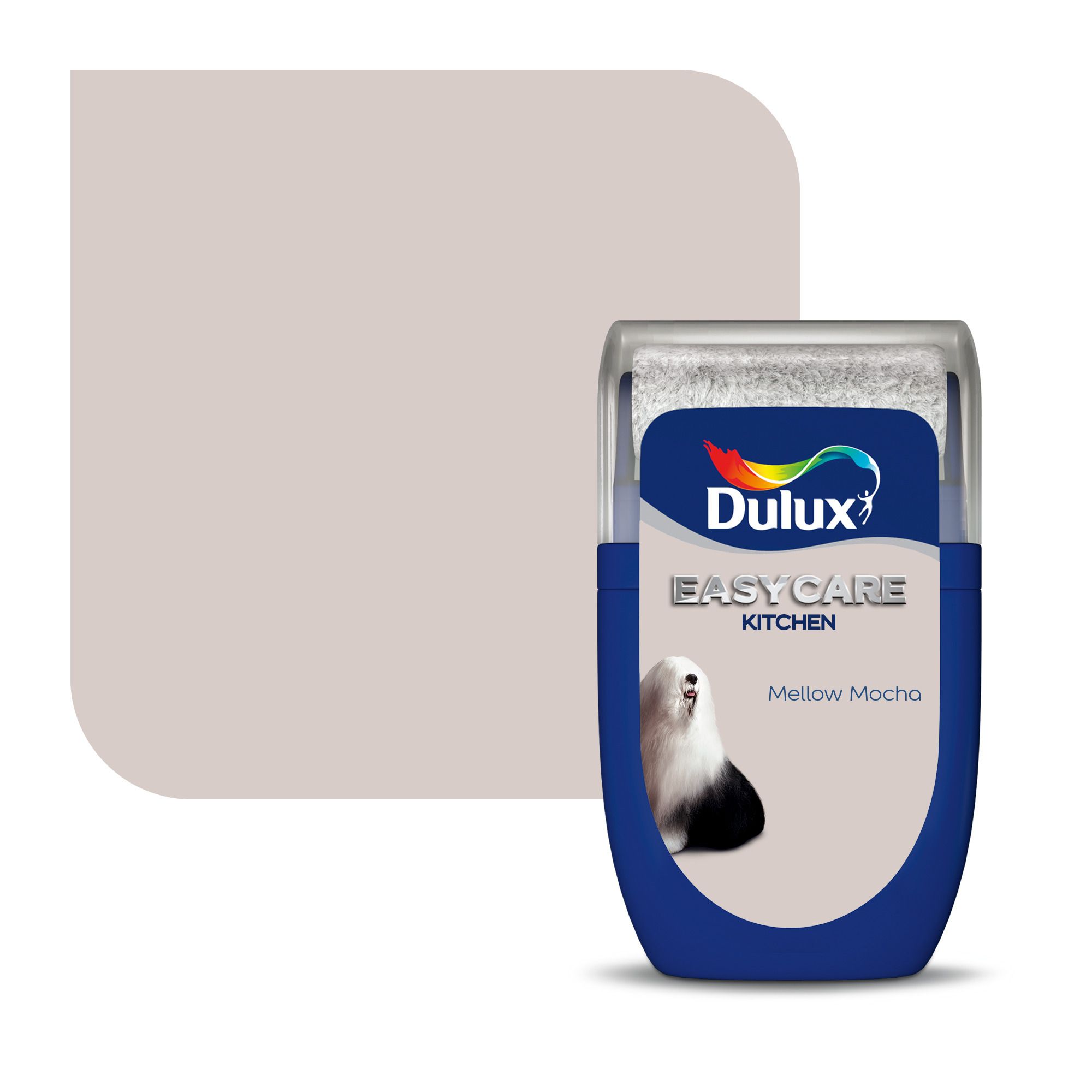 Dulux Easycare Kitchen Mellow Mocha Matt Emulsion paint, 30ml