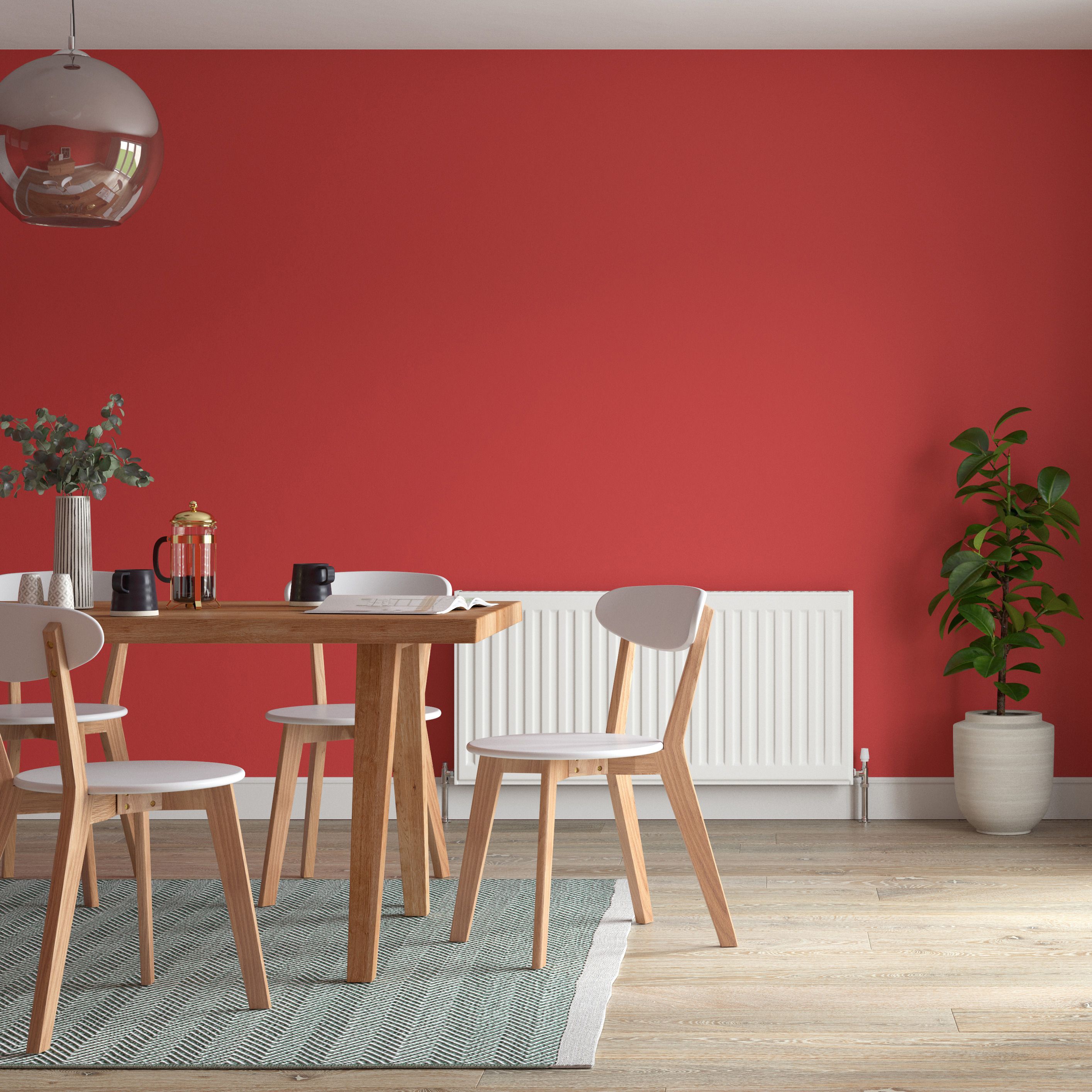 Dulux Easycare Kitchen Pepper Red Matt Emulsion paint, 2.5L