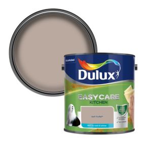 Dulux Easycare Kitchen Soft truffle Matt Emulsion paint, 2.5L