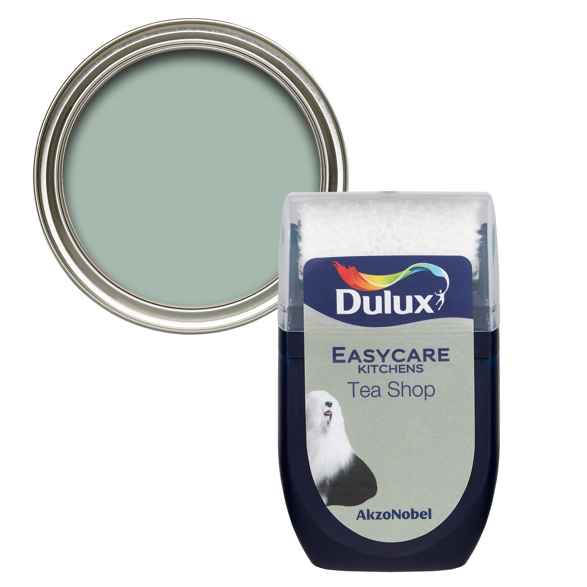 Dulux Easycare Kitchen Tea Shop Matt Wall & ceiling Emulsion paint, 30ml Tester pot