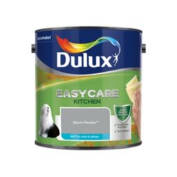Dulux Easycare Kitchen Warm pewter Matt Emulsion paint, 2.5L