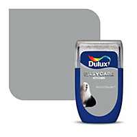 Dulux Easycare Kitchen Warm pewter Matt Emulsion paint, 30ml