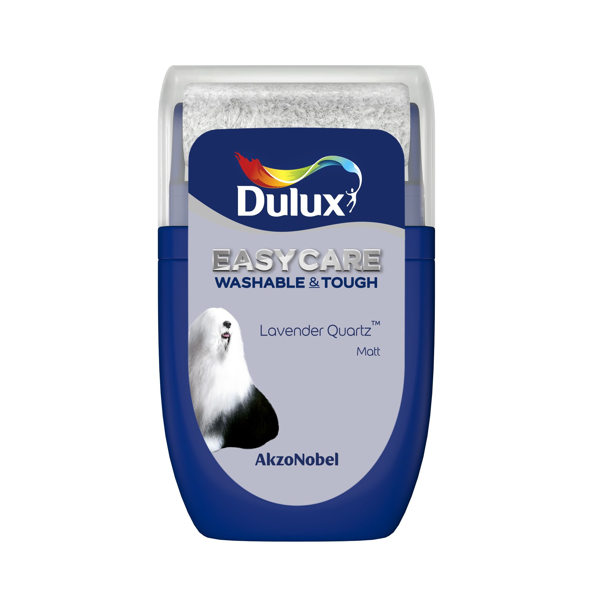 Dulux Easycare Lavender quartz Matt Emulsion paint, 30ml