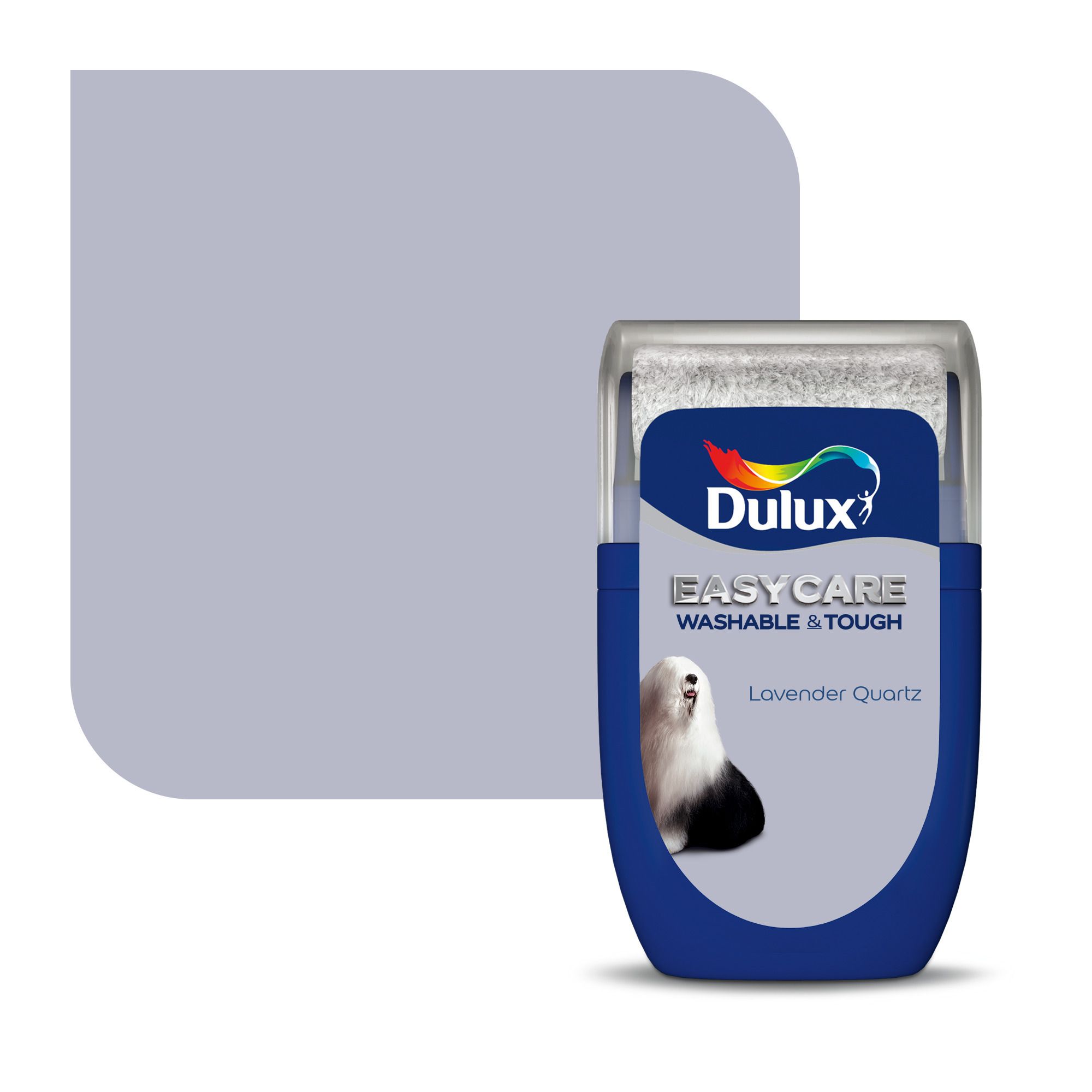 Dulux Easycare Lavender quartz Matt Emulsion paint, 30ml