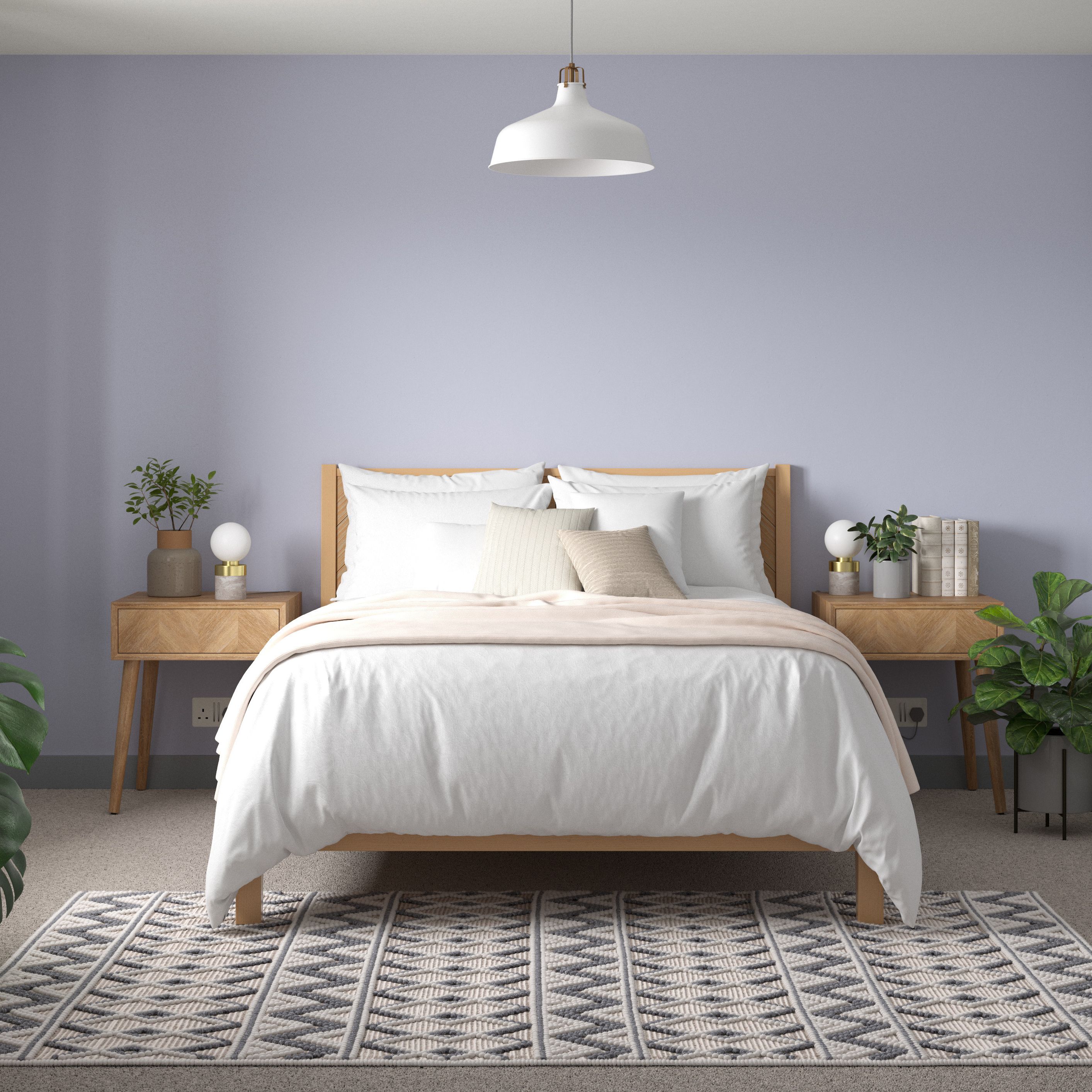 Dulux Easycare Lavender quartz Matt Emulsion paint, 30ml