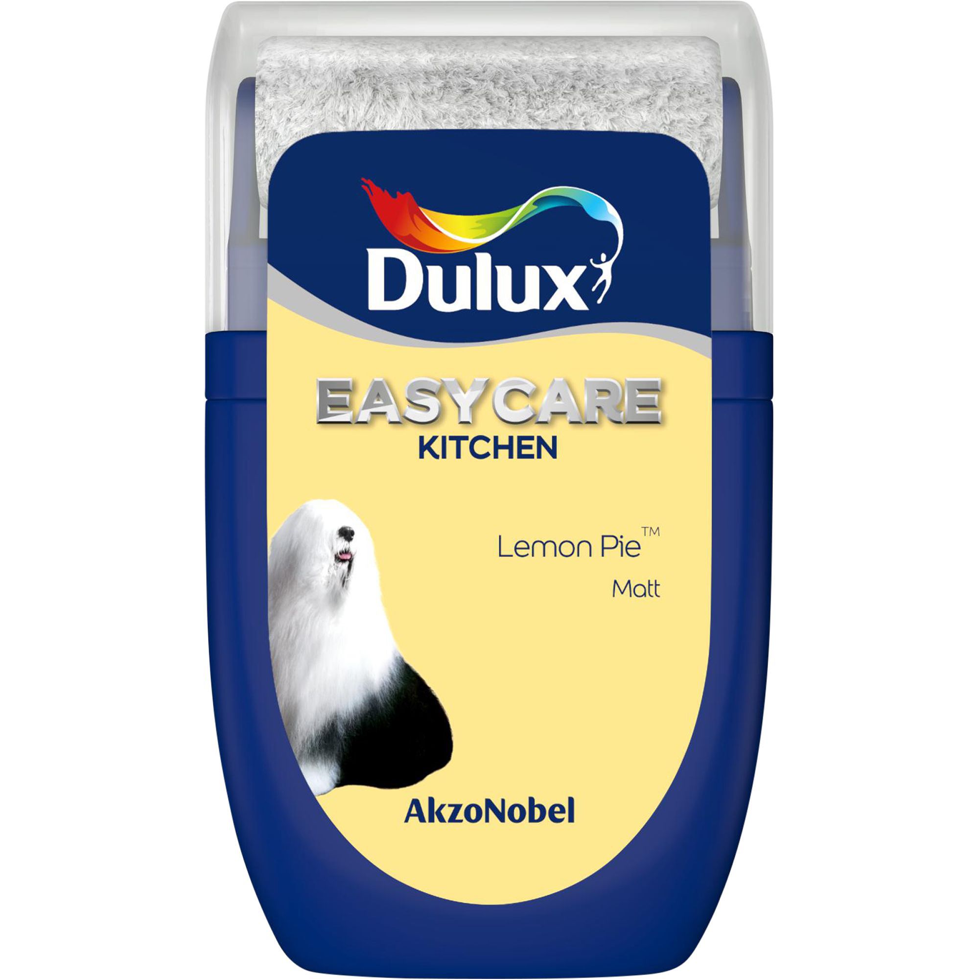 Dulux Easycare Lemon pie Matt Emulsion paint, 30ml Tester pot DIY at B&Q
