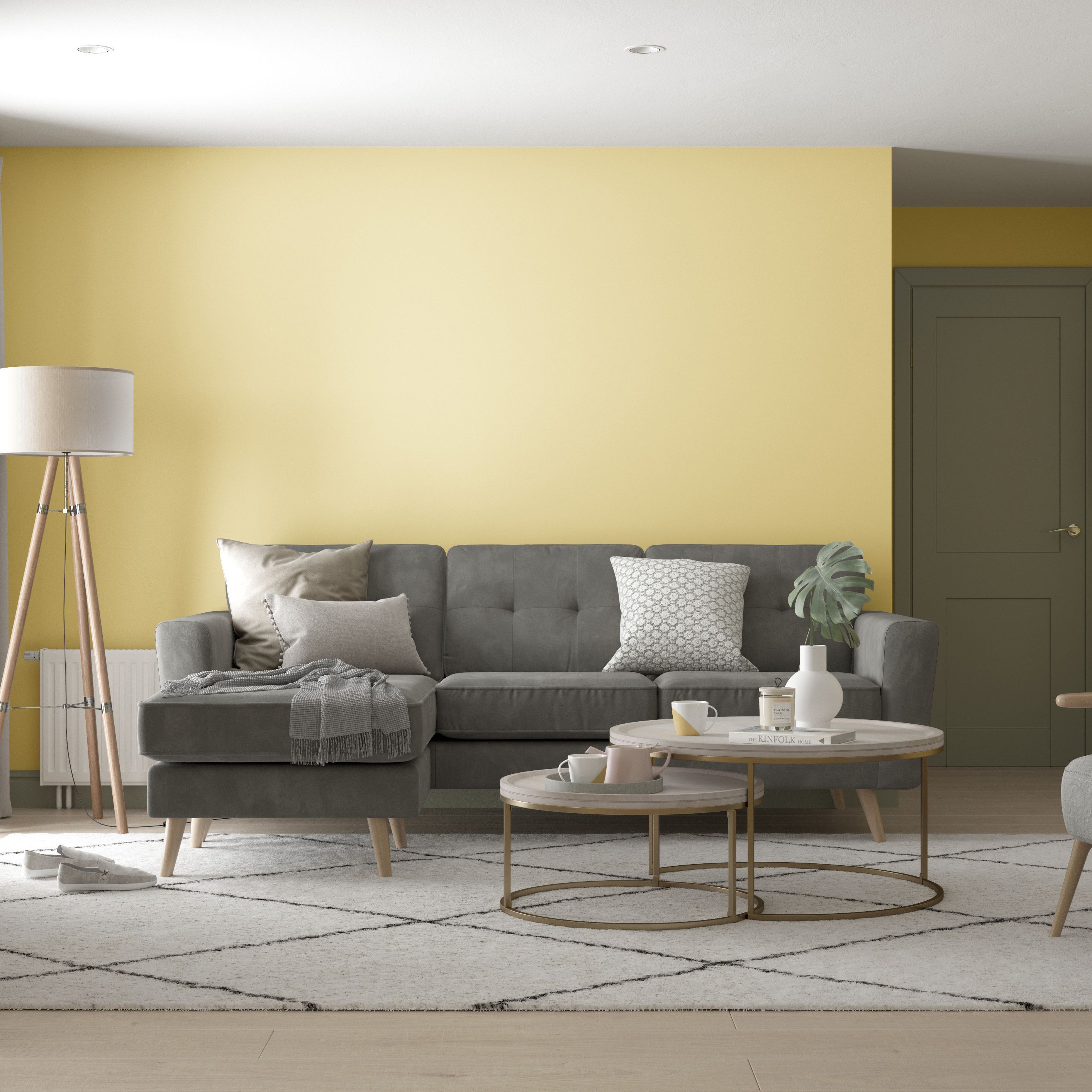Dulux Easycare Lemon pie Matt Emulsion paint, 30ml