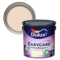 Dulux Easycare Linen Flat matt Emulsion paint, 2.5L