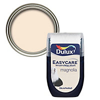 Dulux Easycare Magnolia Flat matt Emulsion paint, 30ml
