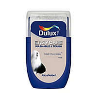 Dulux Easycare Malt chocolate Matt Emulsion paint, 30ml