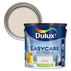 Dulux Easycare Moon sand Soft sheen Emulsion paint, 2.5L