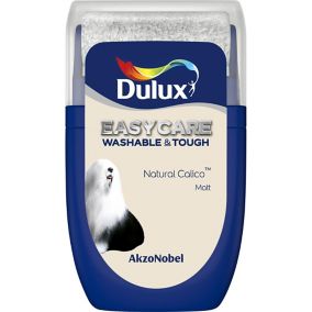 Dulux Easycare Natural calico Matt Emulsion paint, 30ml Tester pot