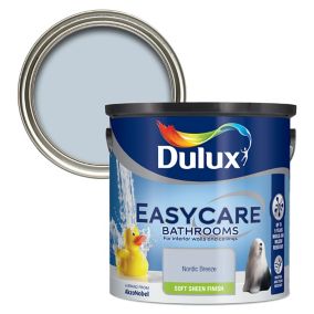 Dulux Easycare Nordic breeze Soft sheen Emulsion paint, 2.5L