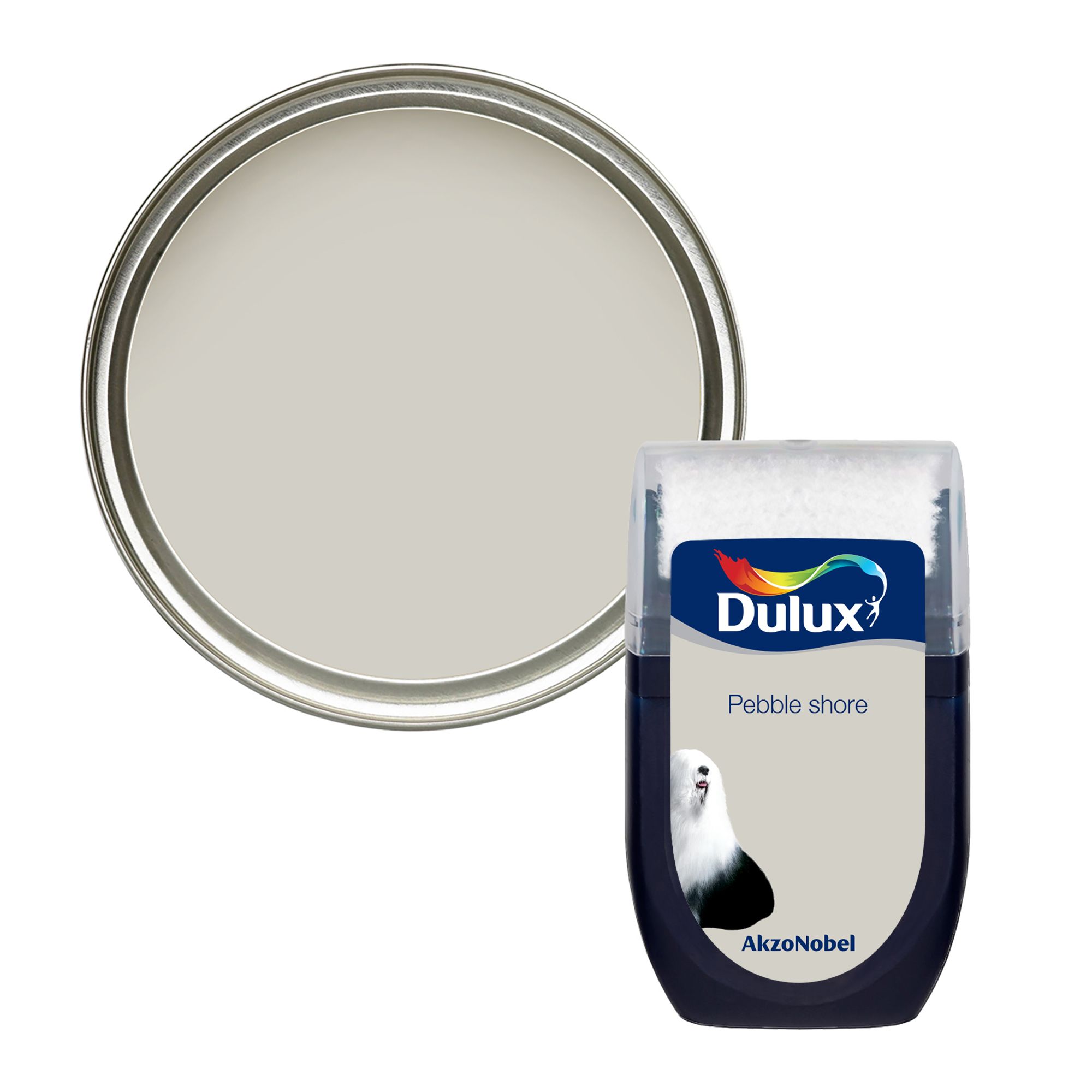 Dulux Easycare Pebble Shore Matt Wall paint, 30ml Tester pot