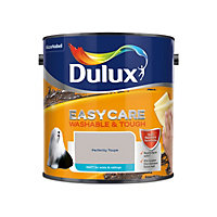 Dulux Easycare Perfectly taupe Matt Emulsion paint, 2.5L