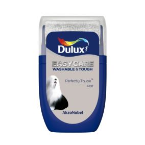 Dulux Easycare Perfectly taupe Matt Emulsion paint, 30ml