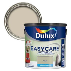 Dulux Easycare Pistachio Flat matt Emulsion paint, 2.5L