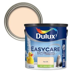 Dulux Easycare Raw silk Soft sheen Emulsion paint, 2.5L
