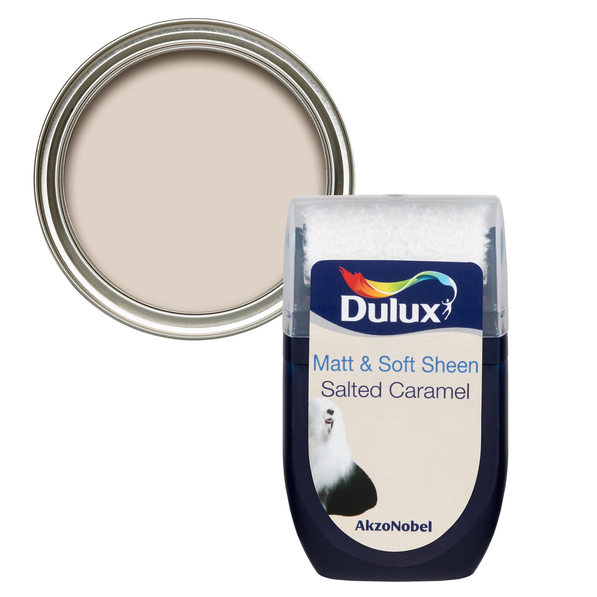 Dulux Easycare Salted caramel Vinyl matt Emulsion paint, 30ml DIY at B&Q