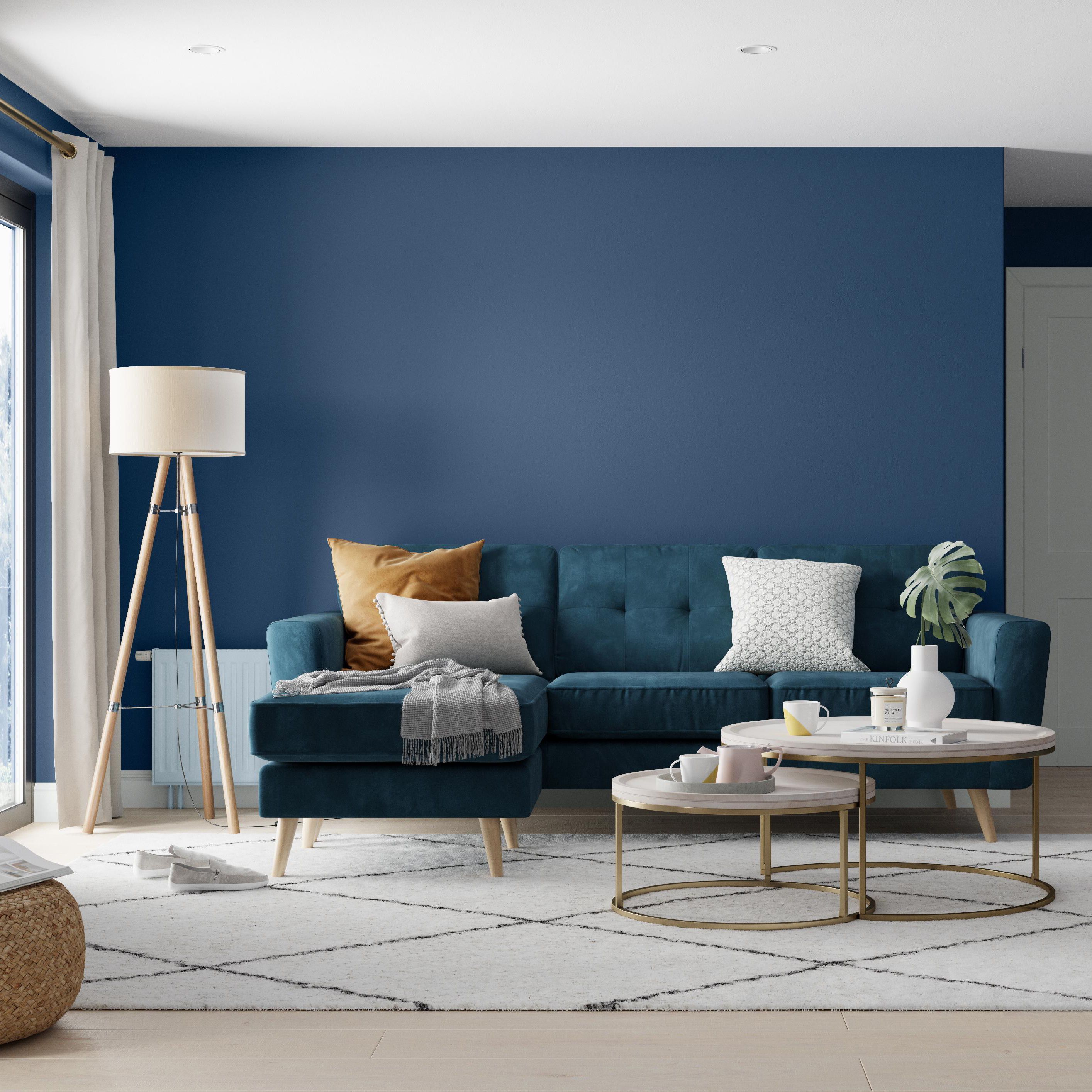 Dulux Easycare Sapphire salute Matt Emulsion paint, 2.5L