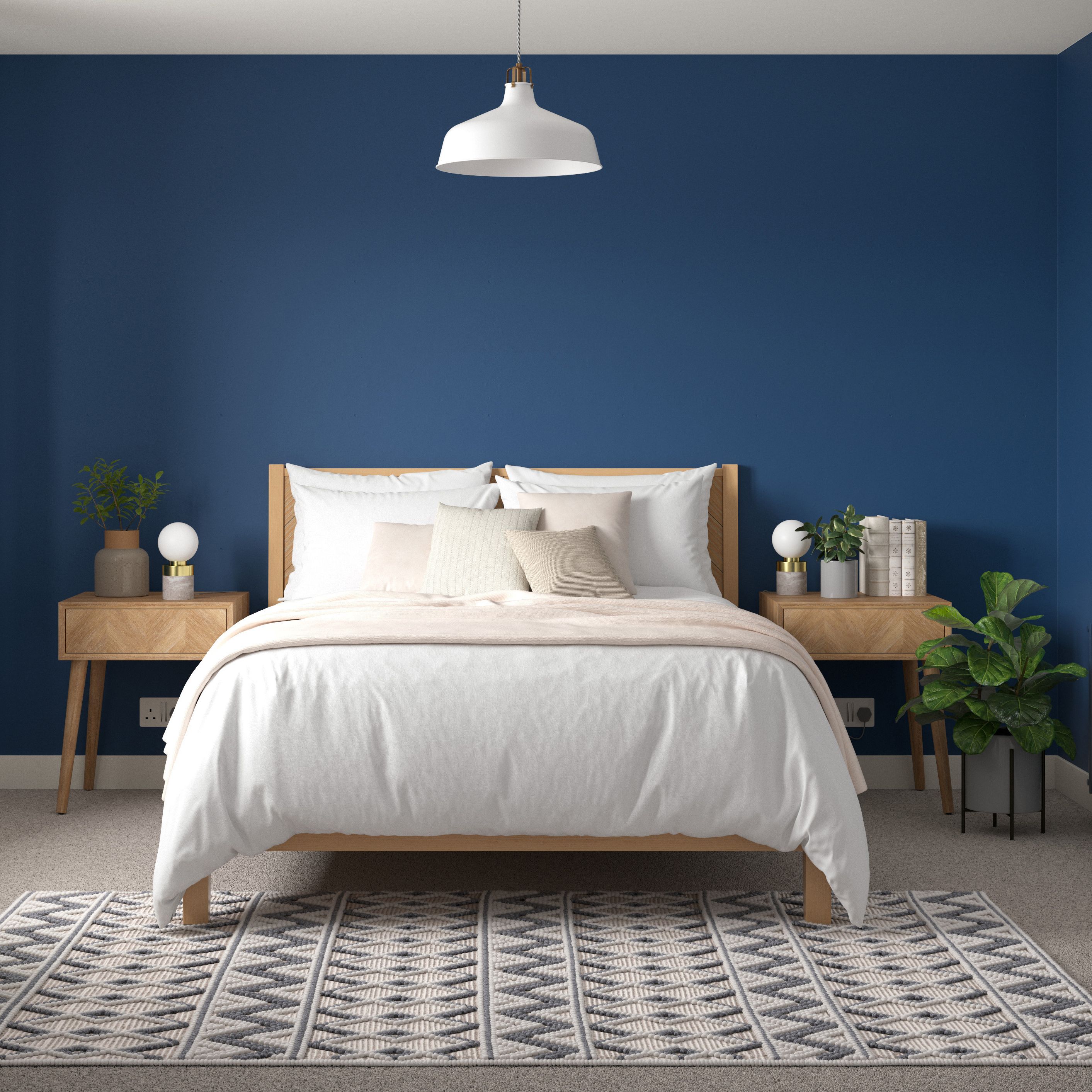 Dulux Easycare Sapphire salute Matt Emulsion paint, 2.5L