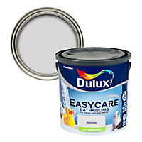 Dulux Easycare Savon grey Soft sheen Emulsion paint, 2.5L
