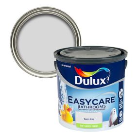 Dulux Easycare Savon grey Soft sheen Emulsion paint, 2.5L