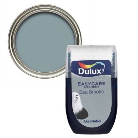 Dulux Easycare Sea smoke Flat matt Emulsion paint, 30ml