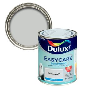 Dulux Easycare Silverwood Satinwood Metal & wood paint, 750ml