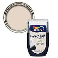 Dulux Easycare Soft hessian Flat matt Emulsion paint, 30ml