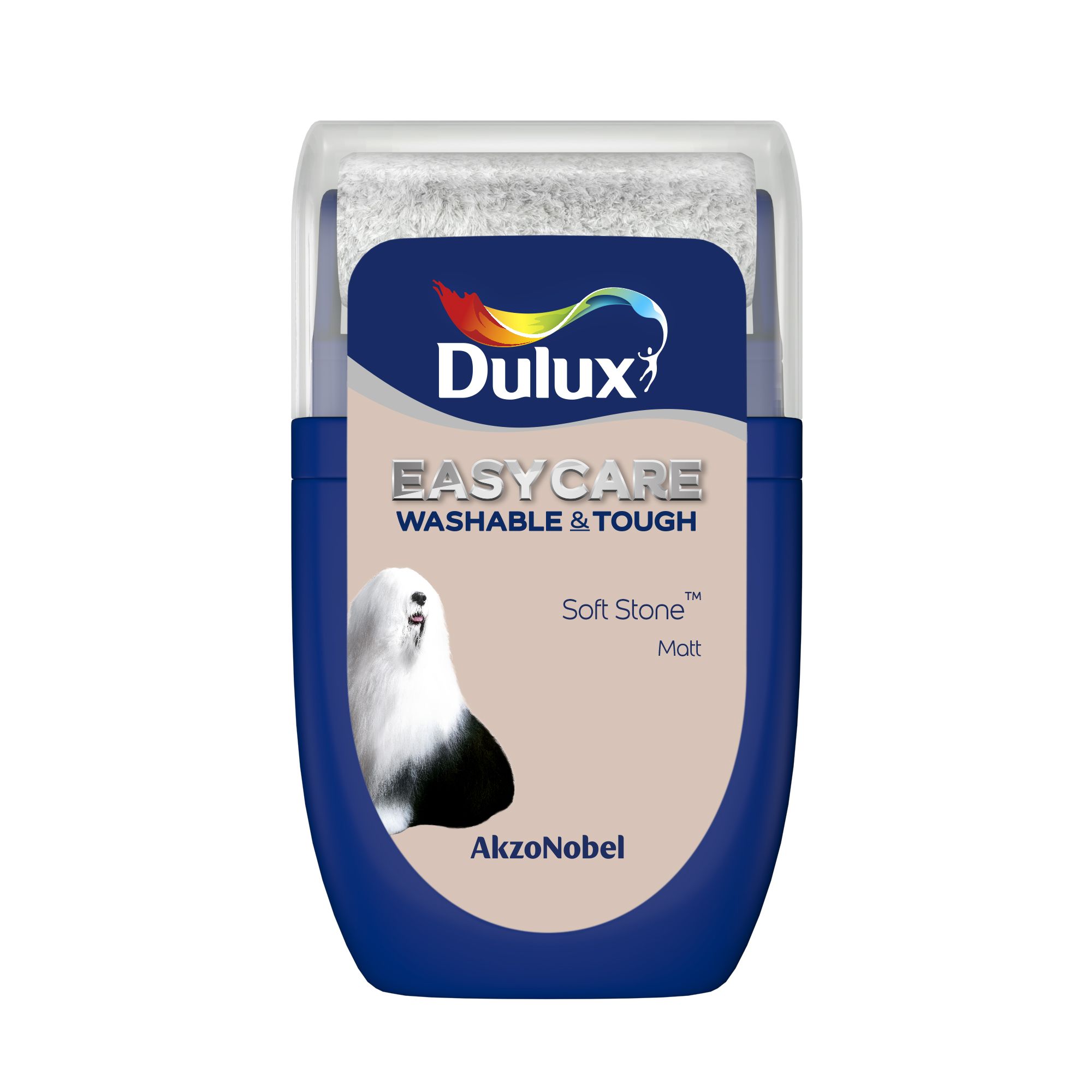 Dulux Easycare Soft stone Matt Emulsion paint, 30ml