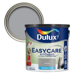 Dulux Easycare Split stone Flat matt Emulsion paint, 2.5L