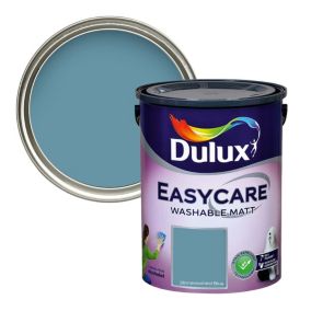 Dulux Easycare Stonewashed Blue Matt Wall paint, 5L