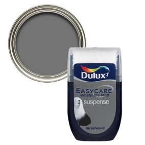 Dulux Easycare Suspense Flat matt Emulsion paint, 30ml