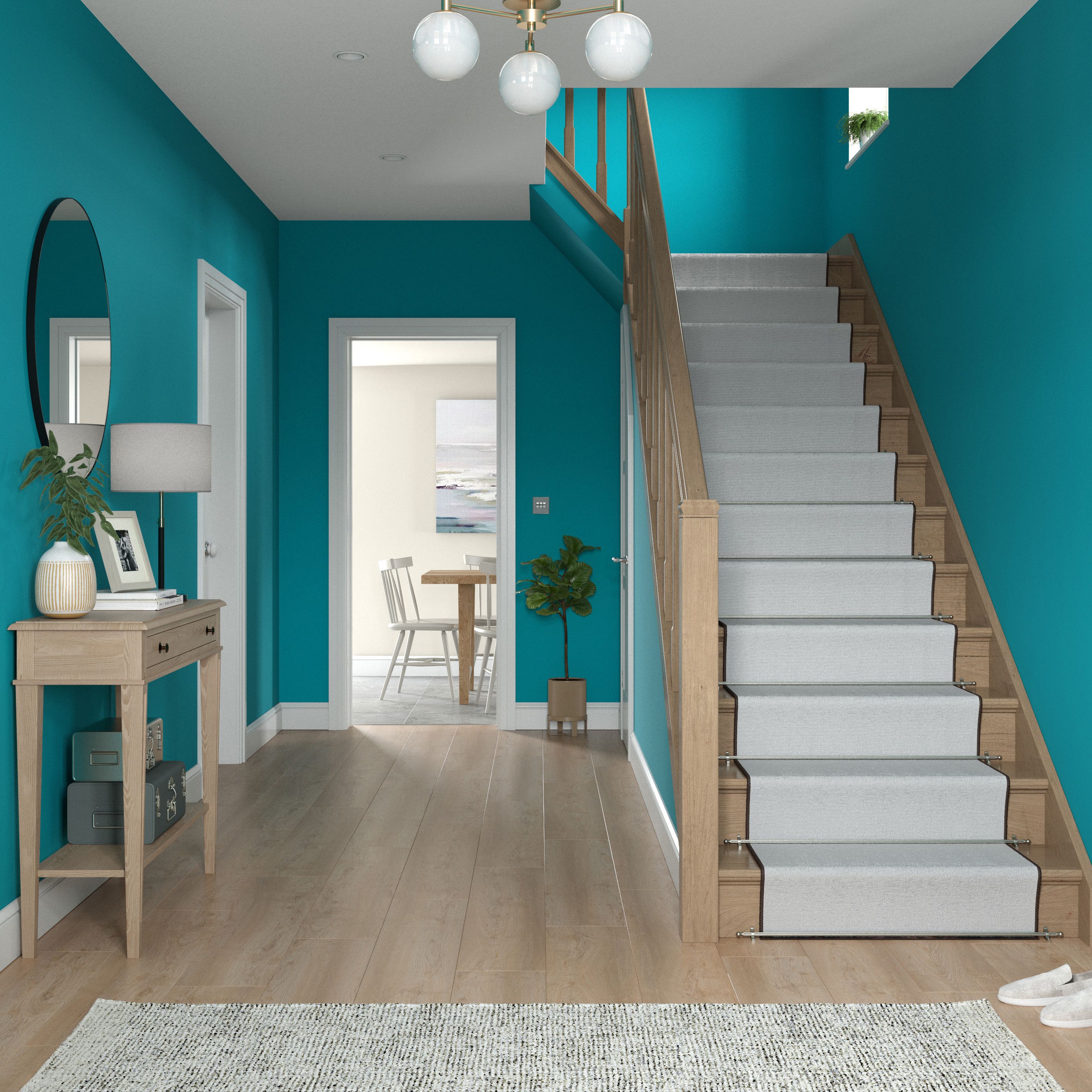 Dulux Just Walnut Vs. Dulux Teal Touch Comparison