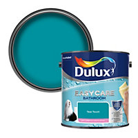 Dulux Easycare Teal touch Soft sheen Emulsion paint, 2.5L