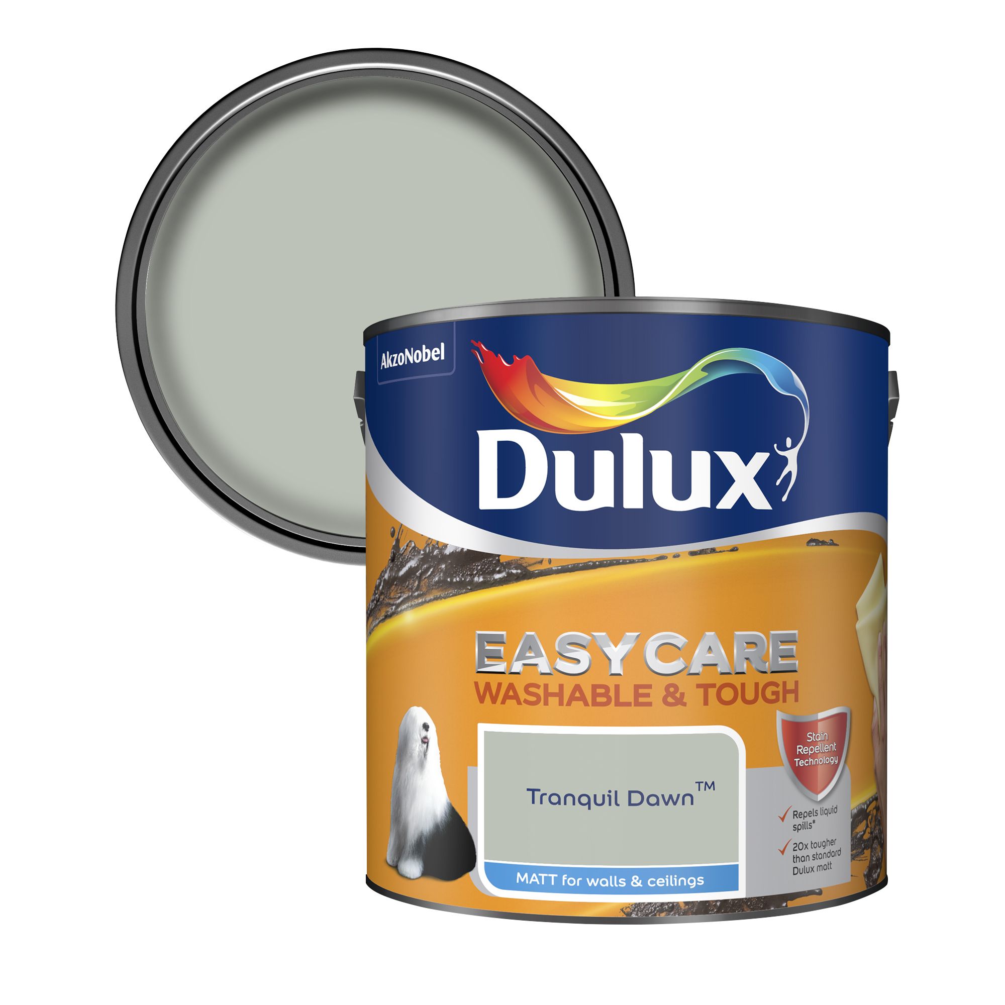 Dulux Easycare Tranquil Dawn Matt Emulsion Paint, 2.5L | DIY At B&Q