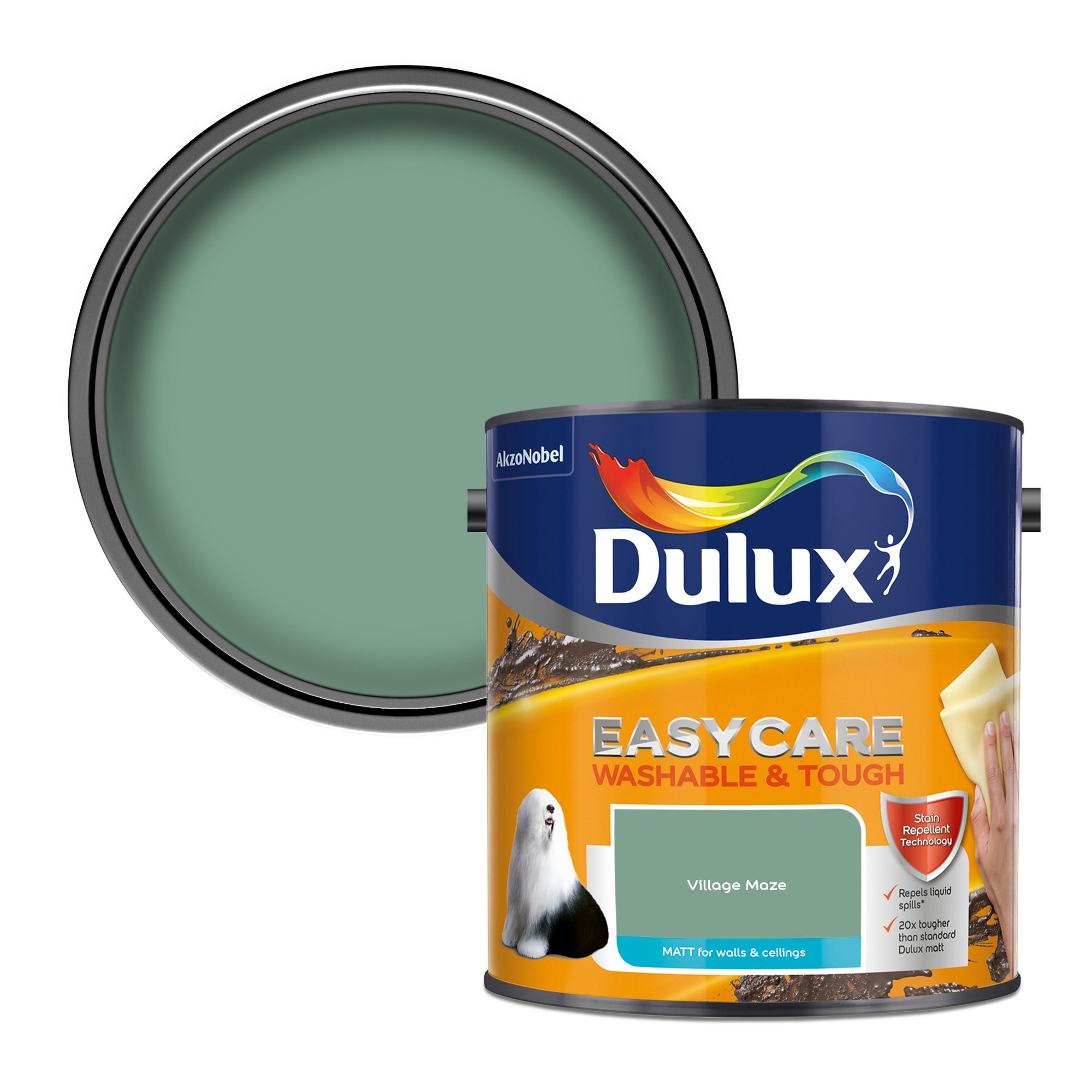 Dulux Easycare Village Maze Matt Wall paint, 2.5L