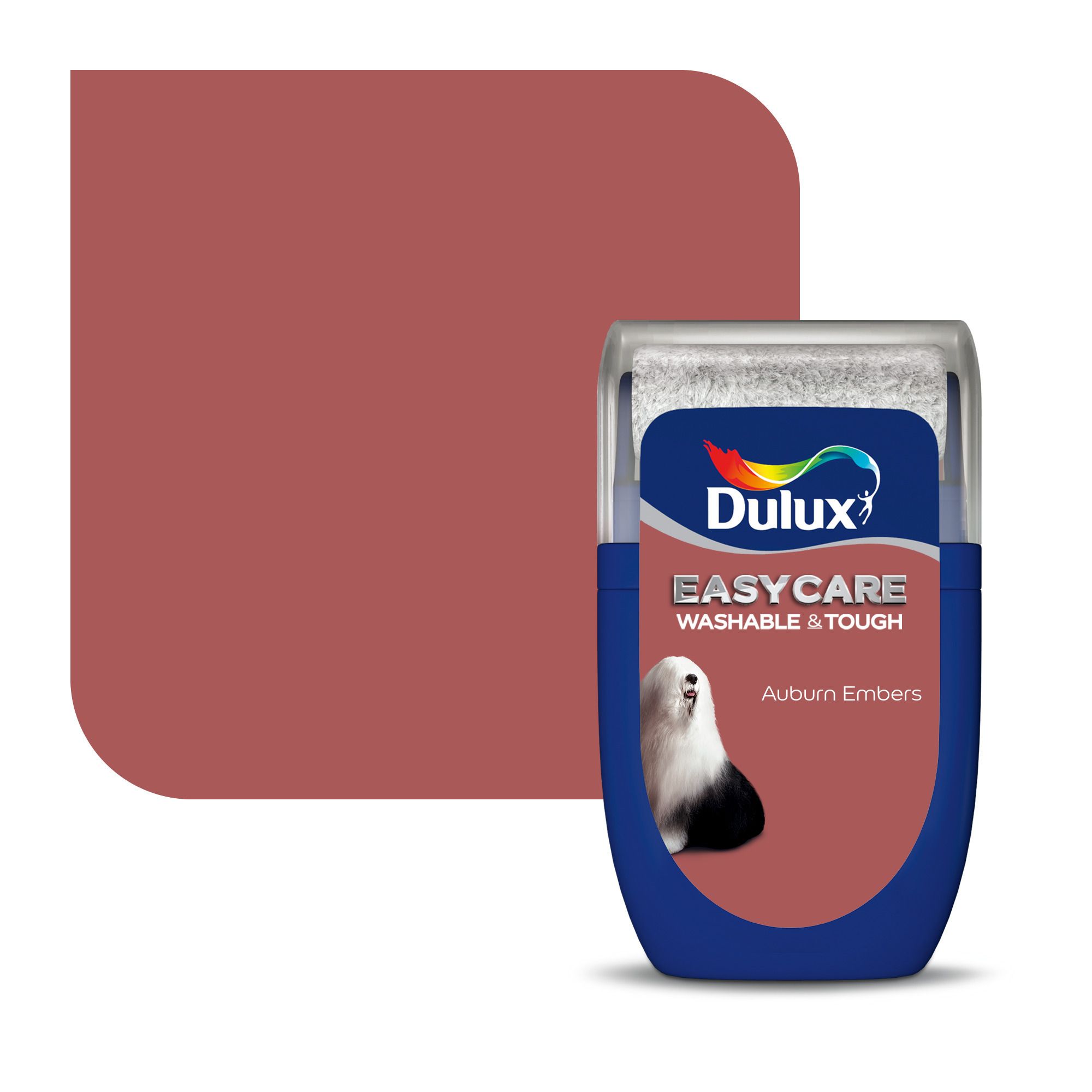 Dulux Easycare Washable & Tough Auburn Embers Matt Wall paint, 30ml at B&Q