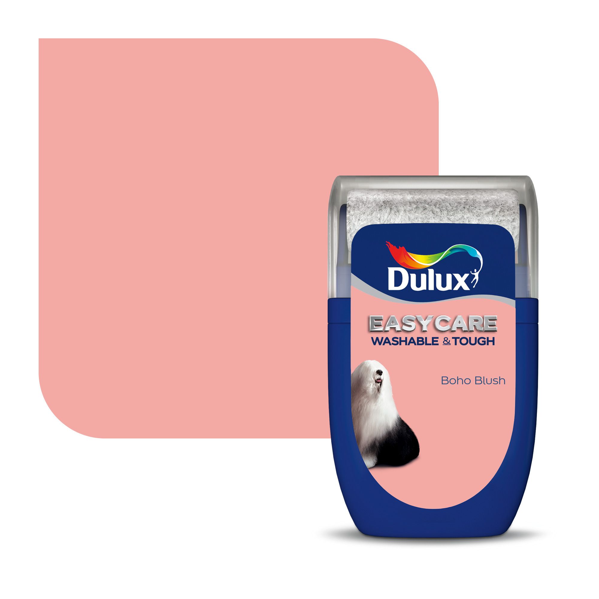 Dulux Easycare Washable & Tough Boho Blush Matt Wall paint, 30ml