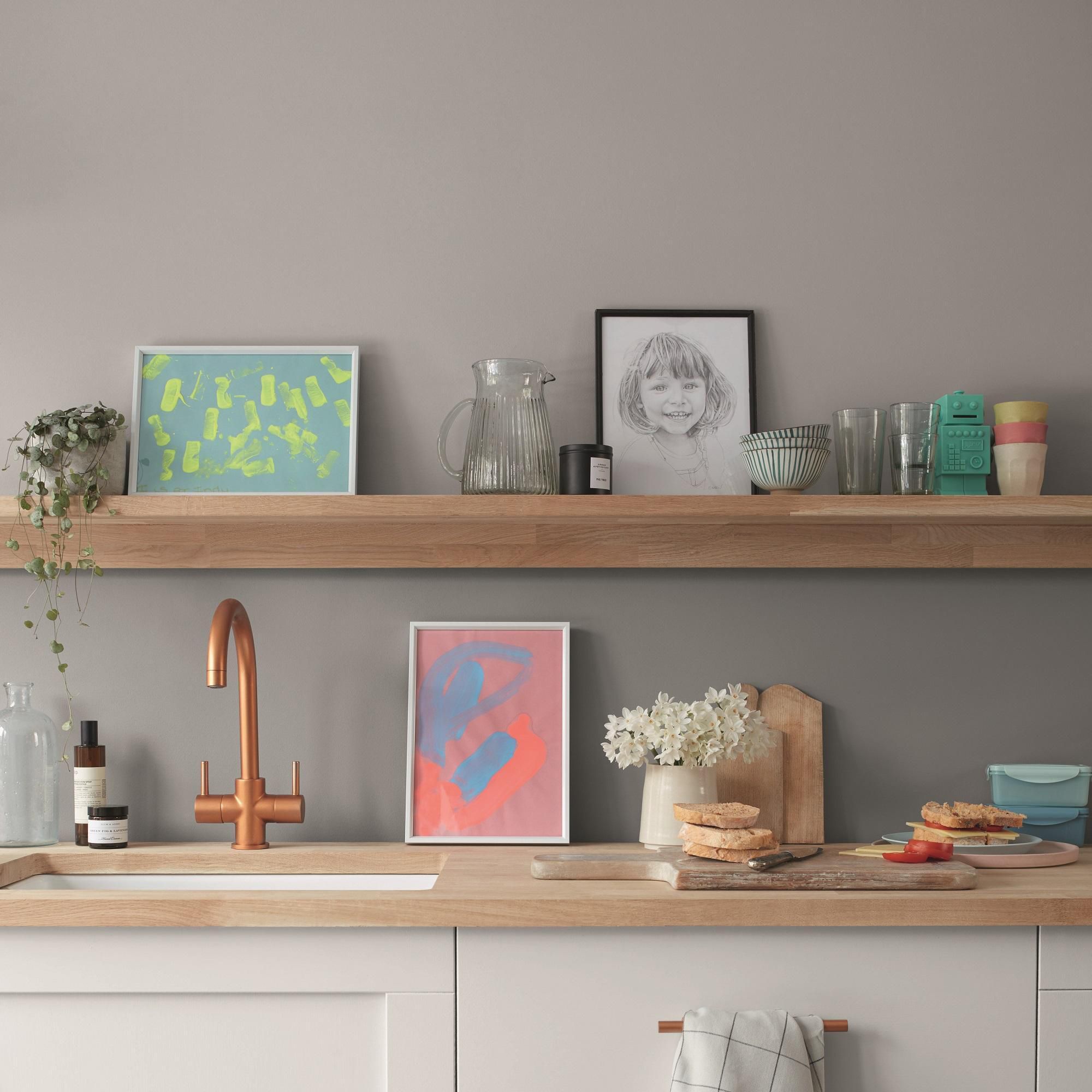 Dulux Easycare Washable & Tough Chic shadow Matt Wall & ceiling Emulsion paint, 30ml Tester pot