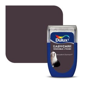 Dulux Easycare Washable & Tough Decadent Damson Matt Wall paint, 30ml