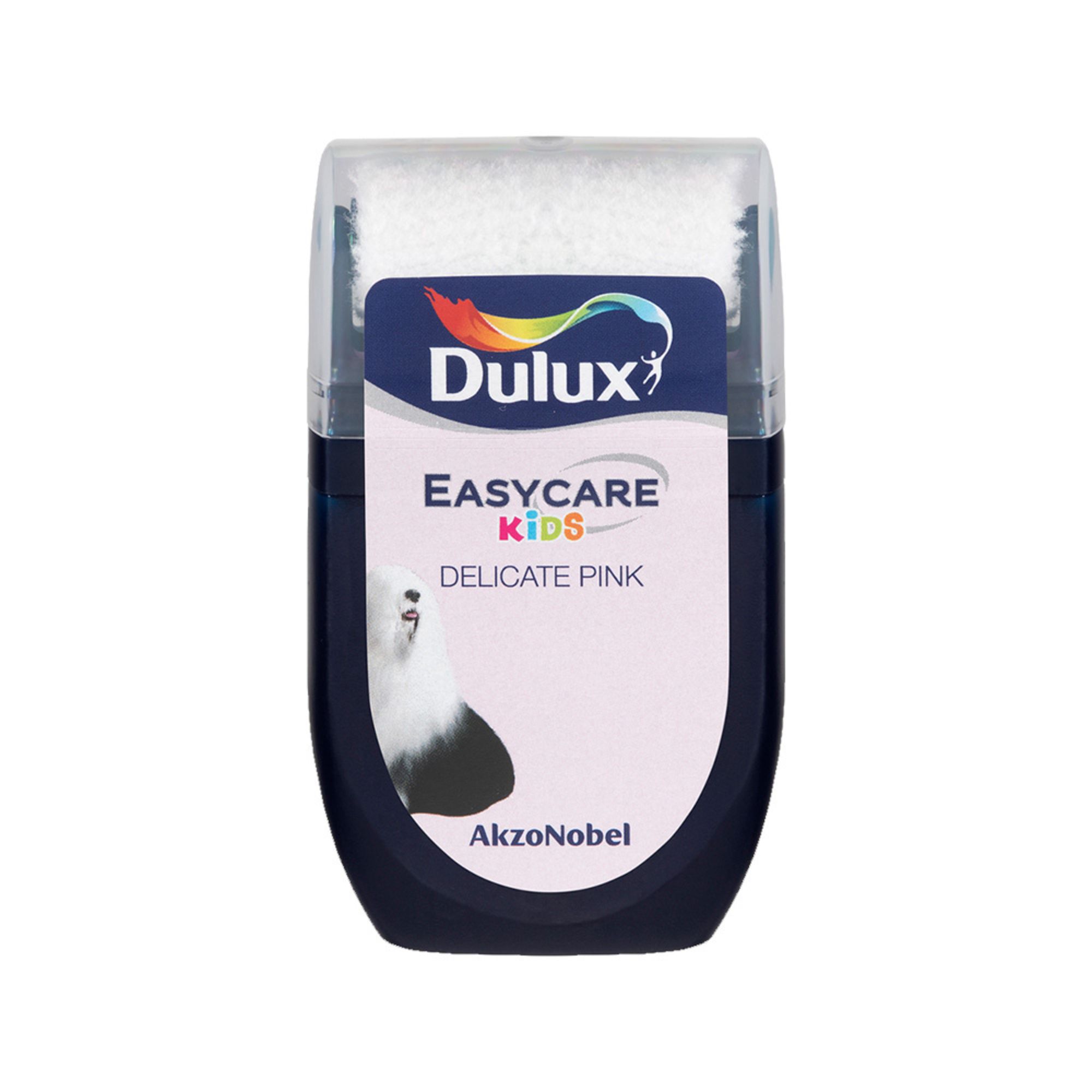 Dulux Easycare Washable & Tough Delicate Pink Matt Wall & ceiling Emulsion paint, 30ml Tester pot